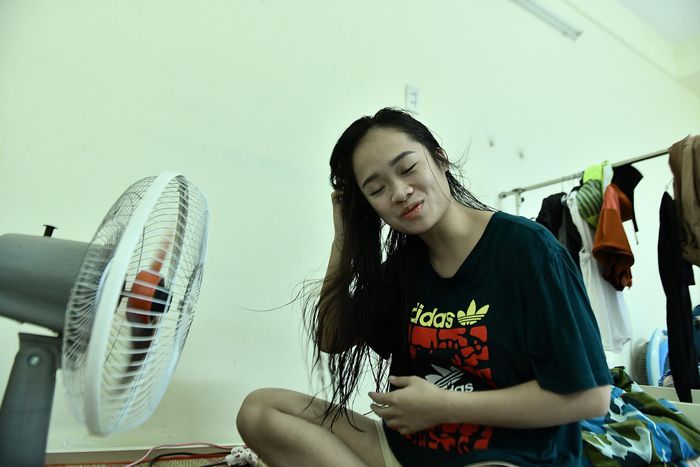  Sinh viên Nguyễn Hồng Lĩnh tâm sự rằng em không thể về quê Bắc Giang dịp này. 