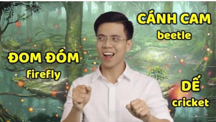 Nguyễn Thái Dương trong một clip dạy từ vựng tiếng Anh bằng các bài hát rất "hot" trong giới trẻ