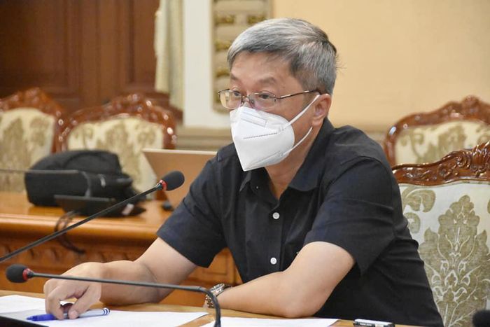 Thứ trưởng Nguyễn Trường Sơn phát biểu trong cuộc họp