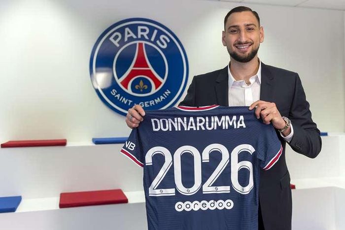 Donnarumma chính thức trở thành cầu thủ PSG. Ảnh: PSG.
