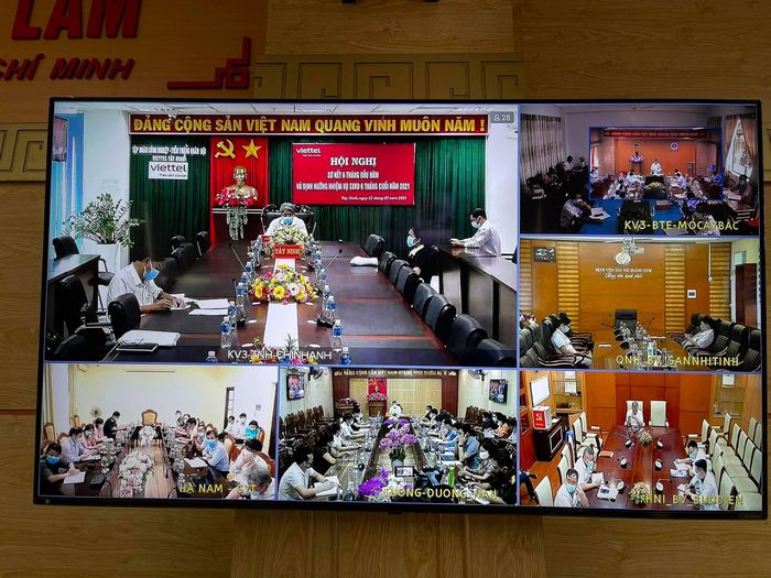 Cuộc họp trực tuyến phòng chống dịch COVID-19 do Bộ Y tế tổ chức ngày 16/7 - Ảnh: VGP/Hiền Minh