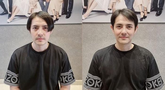 Trước khi giao phó mái tóc cho vợ, Ông Cao Thắng tự nhủ "phải tin vợ" là một trong những cách giữ gìn hạnh phúc gia đình.