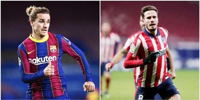 Griezmann và Saul nhiều khả năng sẽ đổi màu áo từ mùa giải tới