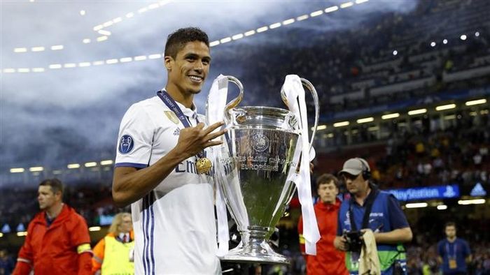 Varane có 4 lần vô địch Champions League. 