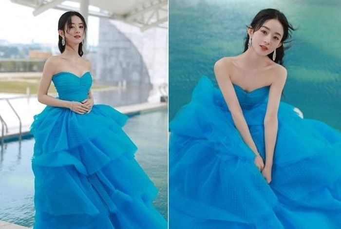 Hậu ly hôn, Triệu Lệ Dĩnh xinh đẹp, lấn át nhiều nữ minh tinh khác. 