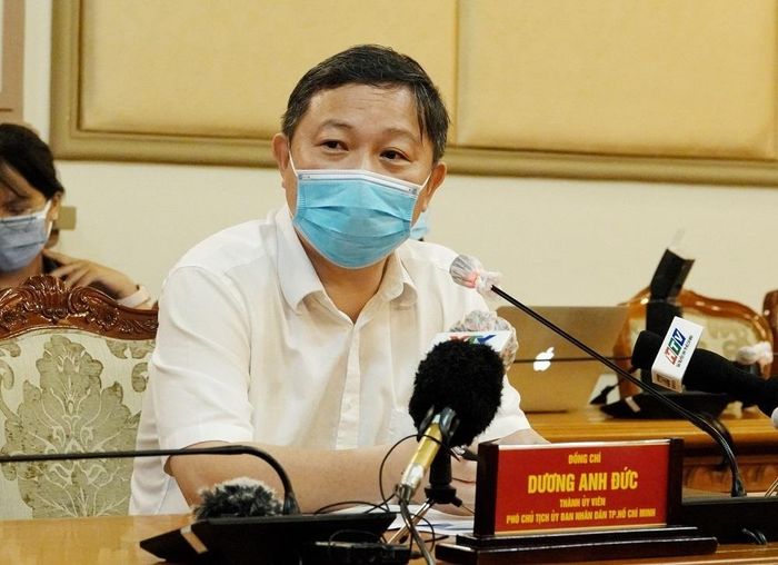 Phó Chủ tịch TP. Hồ Chí Minh Dương Anh Đức. (Nguồn: Vietnamnet)
