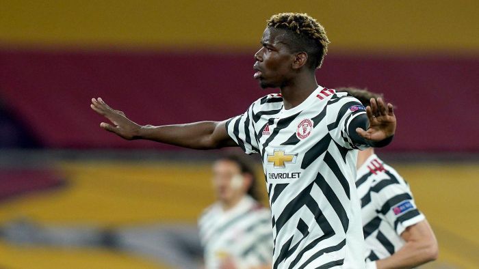 Pogba khi trở lại Man United thì lại mang bộ mặt khác. Ảnh: Reuters.