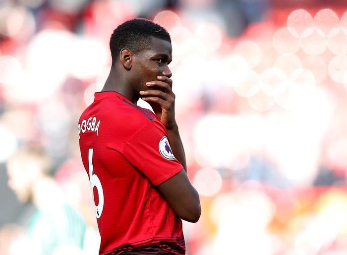 Tính khí của Pogba rất thất thường, không phải cầu thủ chuyên nghiệp. Ảnh: Reuters.