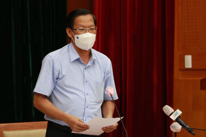  Phó bí thư Thường trực Thành ủy TP.HCM Phan Văn Mãi. Ảnh: Thu Hằng. 