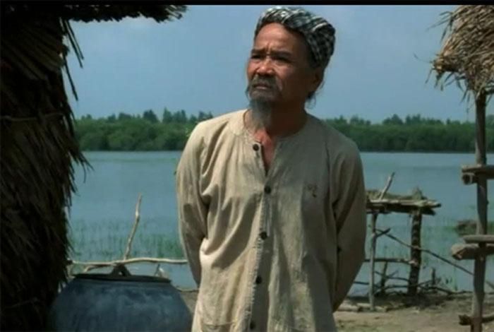 Hữu Thành trong vai Định (Phim Mùa len trâu) 