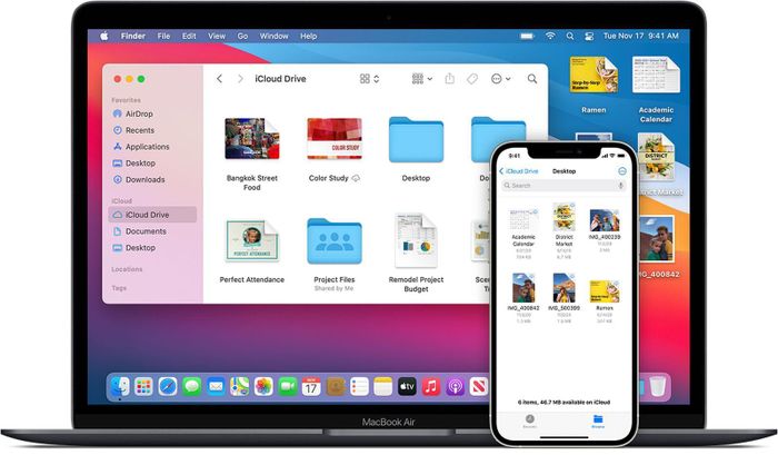  Apple xếp khả năng kết nối xuyên suốt giữa máy tính Mac và iPhone là lý do thứ 10 để mua thiết bị này. Người dùng có thể sao chép trên iPhone và dán vào MacBook hoặc ngược lại, dễ dàng chia sẻ màn hình của iPhone lên máy tính hoặc nhận cuộc gọi từ MacBook. 