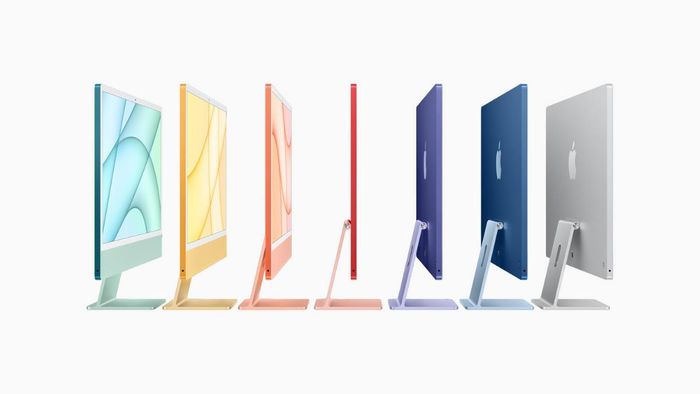  Cuối cùng, Apple cung cấp nhiều tùy chọn phù hợp với nhu cầu, sở thích khác nhau. Chẳng hạn như trên dòng iMac M1 vừa ra mắt trong năm nay, hãng giới thiệu 7 phiên bản màu sắc khác nhau, thay vì chỉ màu trắng bạc truyền thống. 
