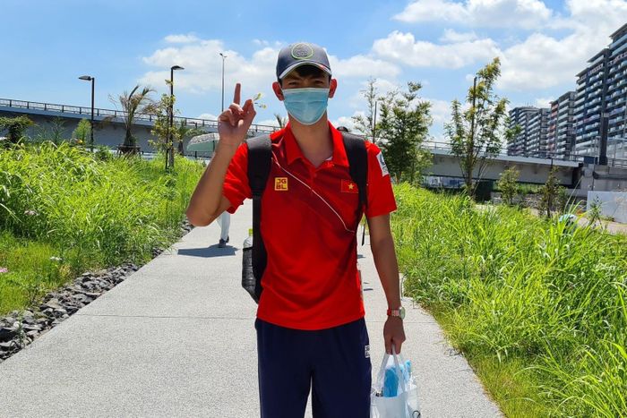 Chiều 4/8, các thành viên của Đoàn Thể thao Việt Nam bắt đầu rời Làng Olympic để di chuyển ra sân bay Narita, Nhật Bản.