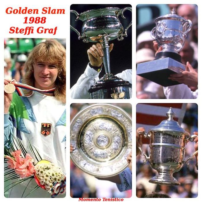 Steffi Graf là tay vợt duy nhất trong lịch sử giành được Golden Slam