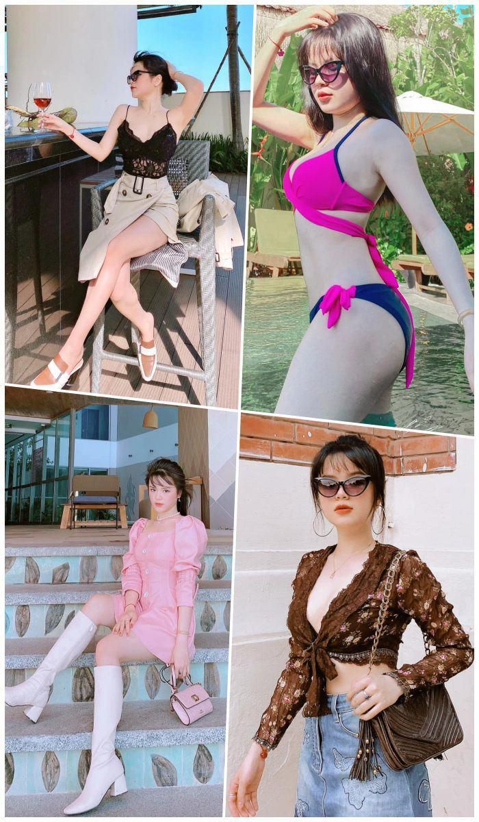 Dù vậy, phong cách thời trang của nàng BTV này vẫn khiến dân tình mê như điếu đổ vì rất sành điệu, thời thượng. Ngoài những hình ảnh kín đáo khi “lên sóng” thì style đời thường của Hà Đan vô cùng phóng khoáng và tôn dáng.