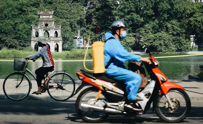 Việc hạn chế ra đường được các cấp chính quyền tuyên truyền đến mọi người dân, chỉ ra đường khi thực sự cần thiết