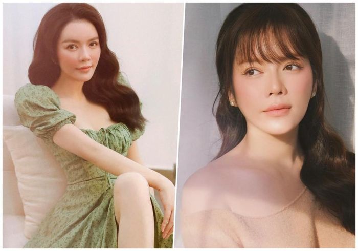So với mái tóc đơn giản chân phương quen thuộc, phải công nhận rằng chỉ cần sửa nhẹ tóc mái cắt mỏng nhẹ, không quá dày dặn là đã giúp nhan sắc của Lý Nhã Kỳ trẻ trung, ngọt ngào.
