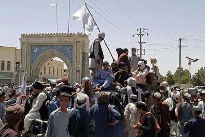 Chỉ trong vòng vài ngày Taliban đã tiến vào được trung tâm Kabul sau khi chiếm được nhiều tỉnh thành trên khắp nước - Ảnh: AFP