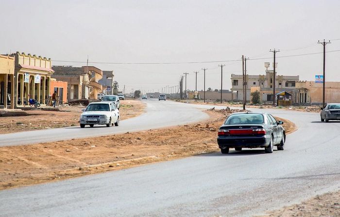 Một tuyến phố ở Misrata, Libya. (Ảnh: AFP/TTXVN)