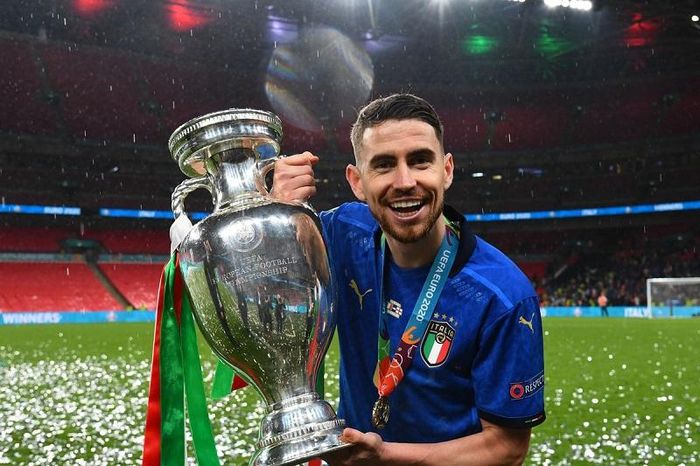Jorginho đã giành được chức vô địch EURO cùng đội tuyển Ý