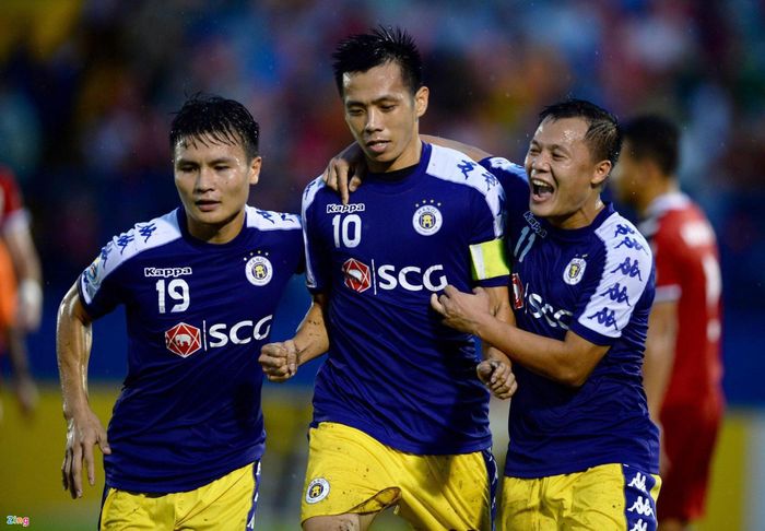 CLB Hà Nội chưa có cơ hội đòi lại ngôi vô địch V.League. Ảnh: Quang Thịnh.