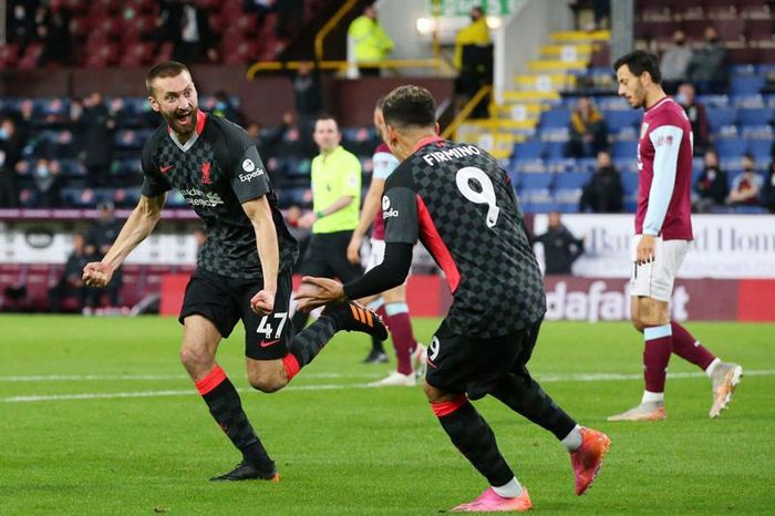 Liverpool hạ Burnley 3-0 hồi tháng 5/2021