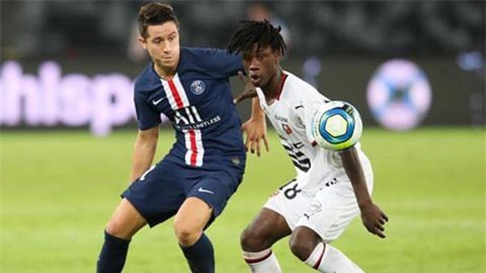 Camavinga (phải) sẽ sớm trở thành đồng đội của Herrera ở PSG?