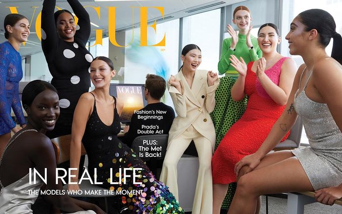 Lourdes Leon là một trong 8 người mẫu lên bìa Vogue. Ảnh: Business Insider.
