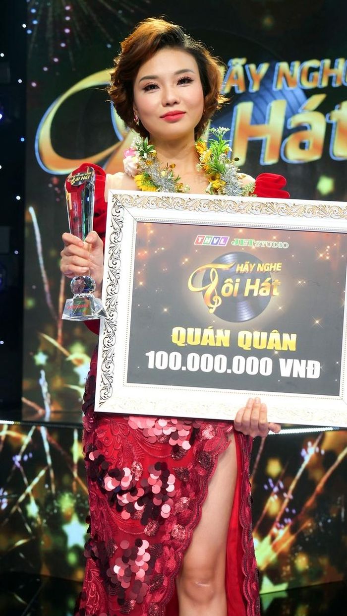  Nữ ca sĩ giành được phần thưởng 100 triệu đồng