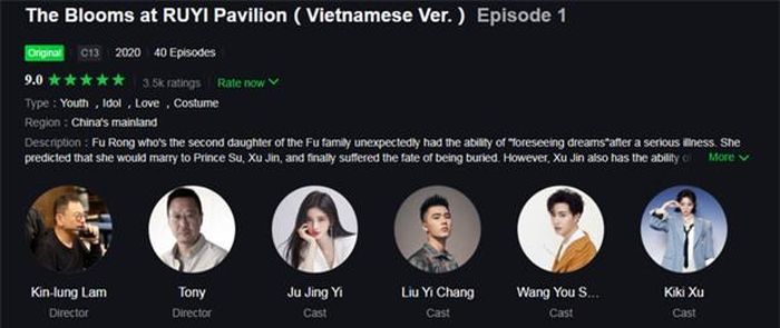 Dàn cast của bộ phim Như Ý Phương Phi không còn tên của Trương Triết Hạn