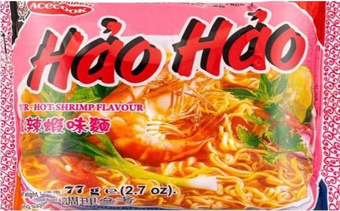 Sản phẩm mì Hảo Hảo phía Ireland thu hồi vì nghi có chất cấm. Ảnh: FSAI