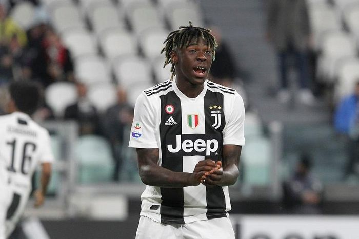 Moise Kean lãnh trọng trách thay thế Ronaldo ghi bàn cho Juventus ở mùa giải tới