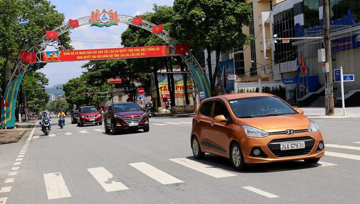Phố phường Lào Cai hôm nay.