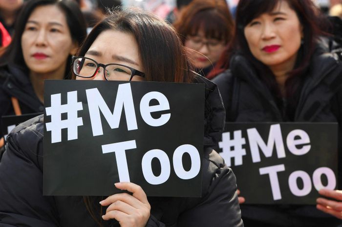  Phong trào #Metoo bị xem nhẹ, nữ quyền bị chỉ trích tại Hàn Quốc. Ảnh: AFP. 