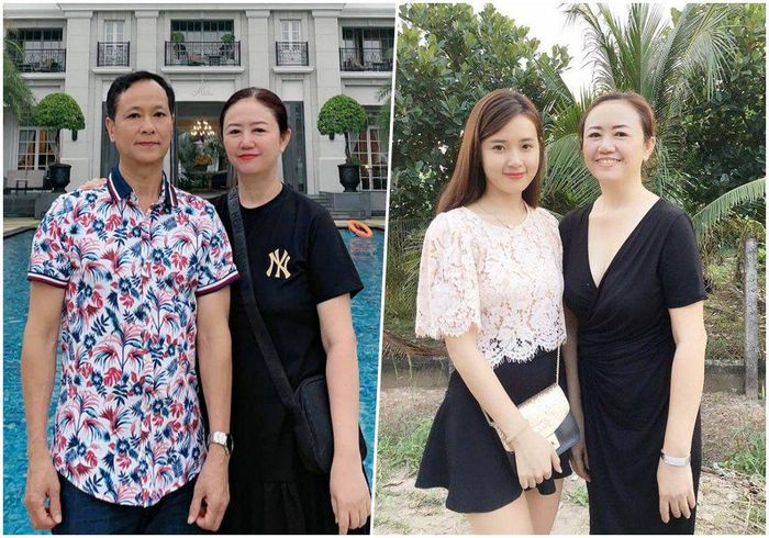 Nhìn vào những hình ảnh này, ai nấy đều phải công nhận rằng vẻ ngoài xinh đẹp của Midu có được là nhờ gene di truyền, bởi nhan sắc của bố mẹ Midu cũng thuộc hàng "đáng gờm" trong độ tuổi U50.