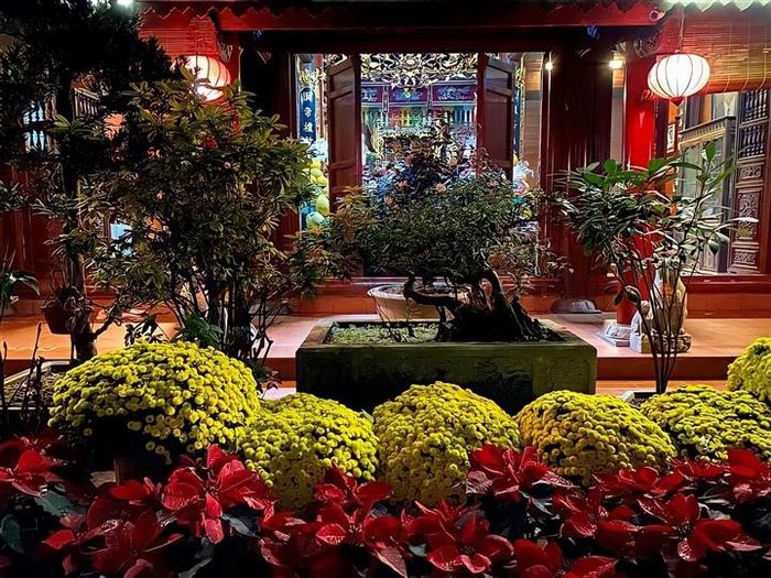 Vào mỗi dịp lễ, tết, biệt phủ của Vượng Râu lại được trang hoàng bởi rất nhiều loại hoa.