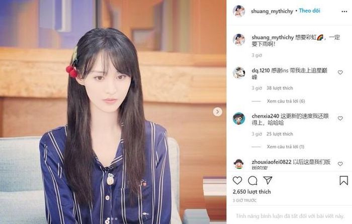 Hai bài viết được Trịnh Sảng đăng tải, sau khi tài khoản Weibo của cô "bay màu".