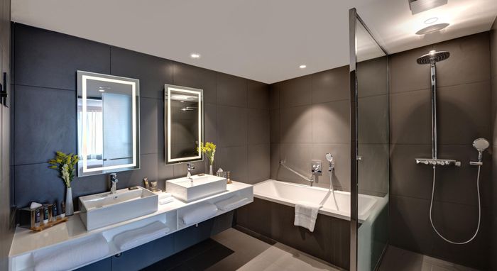  Các cầu thủ sẽ ở phòng đôi với tiện nghi sang trọng. Mỗi phòng có giá khoảng 2 triệu đồng một đêm. 