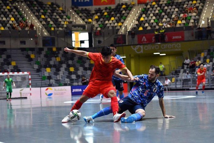 Đội tuyển futsal Việt Nam quyết tâm lặp lại kỳ tích. ảnh VFF