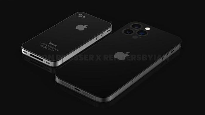 Khung viền của iPhone 14 sẽ tiếp tục được bo vuông góc, nhưng sử dụng chất liệu titanium thay vì thép như hiện nay. Ở cạnh viền, máy sẽ có các phím bấm tăng giảm âm lượng hình tròn giống như iPhone 4 và iPhone 5, không chỉ hình chữ nhật.