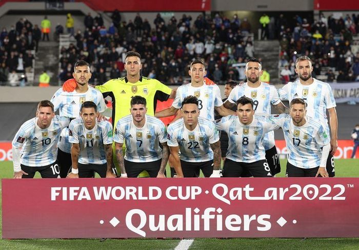 Đội hình xuất phát của ĐT Argentina
