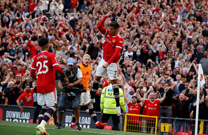  Thanh xuân có tên Ronaldo bỗng trở lại với các CĐV MU. Ảnh: Reuters. 