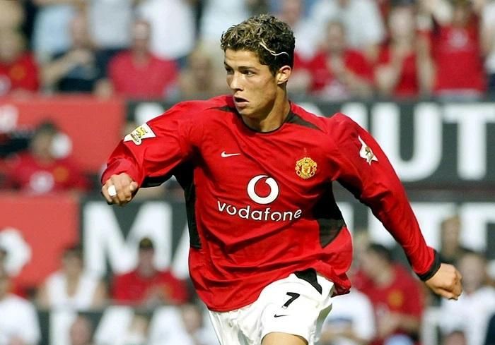 Ronaldo ngày mới gia nhập MU