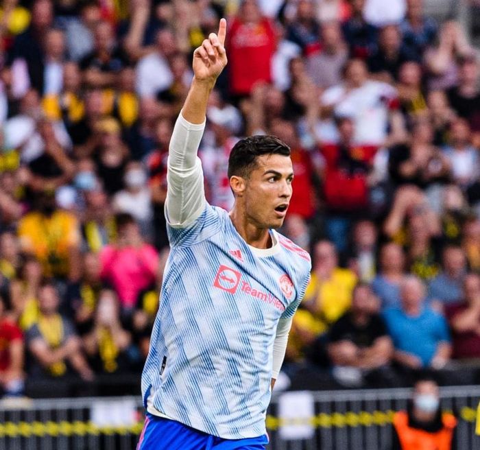 Bàn thắng mới nhất của CR7 ở đấu trường này là tình huống mở tỉ số vào lưới Young Boys ở vòng bảng mùa 2021/22 rạng sáng nay 15-9. Chỉ tiếc là nó không đủ giúp Quỷ đỏ có điểm ra về với thất bại chung cuộc 1-2