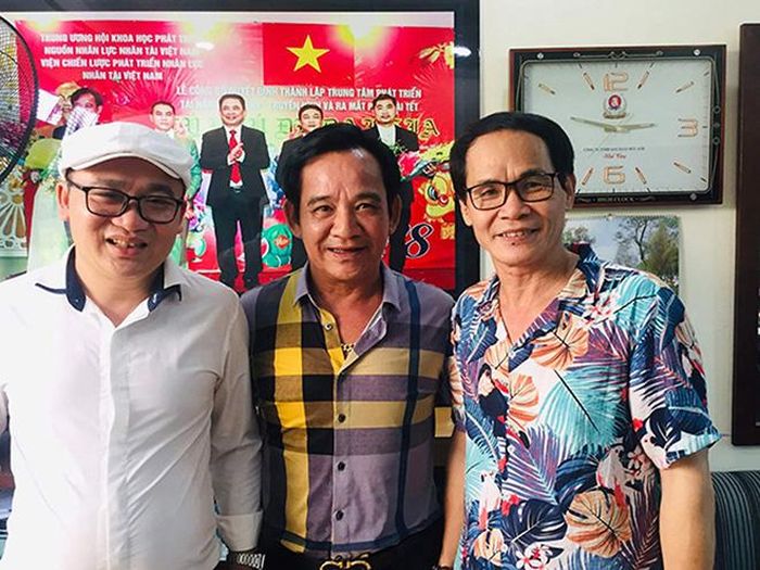Nhà thơ Ngọc Lê Ninh cùng NSƯT Quang Tèo, NSƯT Đại Mý cùng tham gia MV "Quả thơ"