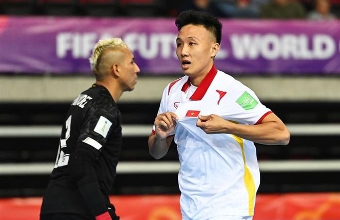 Minh Trí ghi bàn thắng ở hai kỳ World Cup liên tiếp cho tuyển futsal Việt Nam
