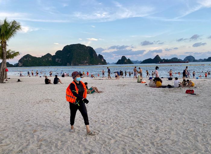 ...Và không quên việc thực hiện đeo khẩu trang.