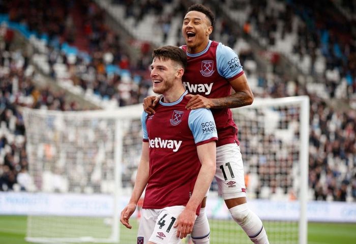  Lingard từng có quãng thời gian hạnh phúc ở West Ham. Ảnh: Eurosport. 