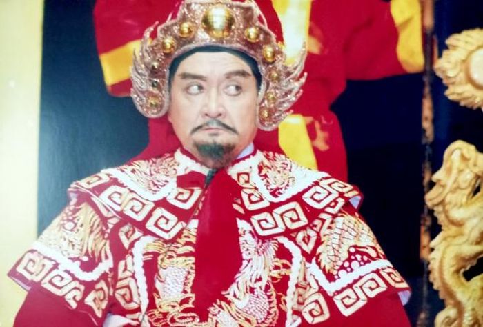 NSƯT Hùng Minh với vai Nguyễn Nhạc trong vở “Tâm sự Ngọc Hân”