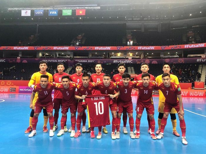 Tuyển Futsal ngẩng cao đầu chia tay World Cup 2021